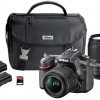 Nikon D7200 DX-format DSLR Body (Black)