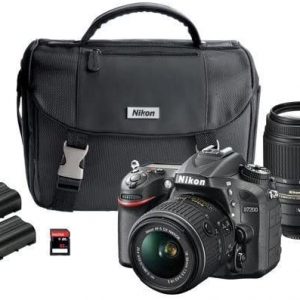 Nikon D7200 DX-format DSLR Body (Black)