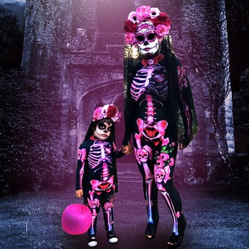 Halloween Costume for Kids Women Adult Cosplay Costumes Children Scary Devil of…