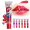 Hot Glitter 6 Colors Lip Gloss Waterproof Peel Off Liquid Tint Matte Long Lasting Lipstick Makeup Clear Lip Gloss