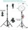 Selfie Ring Light with Tripod Stand & Phone Holder