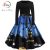 Pumpkin Print Halloween Dress Women 2020 Autumn Long Sleeve Slim Party Dress Vintage Elegant V Neck Long Dresses Vestidos