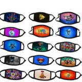 Christmas Halloween Unisex Face Masks Christmas Tree Santa Elk Print Windproof Mask Washable Breathable Mask Festival Funny Mask